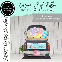 Load image into Gallery viewer, Add-on for Interchangeable Farmhouse Truck SVG | 12" and 24" Truck SVG | Easter Egg Truck | Spring Truck Interchangeable SVG
