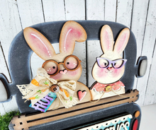 Load image into Gallery viewer, Add-on for Interchangeable Farmhouse Truck SVG | 12" and 24" Truck SVG | Bunny Couple Truck | Happy Easter | Easter Interchangeable SVG

