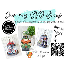Load image into Gallery viewer, Add-on for Interchangeable Farmhouse Truck SVG | 12&quot; and 24&quot; Truck SVG | Primitive Raggedy Ann &amp; Andy Truck | Primitive Americana Truck
