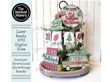 Load image into Gallery viewer, Old Fashion Christmas SVG File | Laser Cut File | Glowforge | Christmas Vacation | Nuthouse | Truck | Christmas Tree
