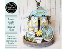 Load image into Gallery viewer, Daisy SVG File | Lucky | Laser Cut File | Glowforge | Fresh Picked Daisy SVG File | SVG | Flowers | Daisy | Sunshine and Daisies
