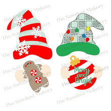 Load image into Gallery viewer, Add-on Interchangeable Gnome SVG File | Christmas Add-on | Laser Cut File | Christmas Gnome SVG File | SVG | Gnome | Gnome Shelf Sitter
