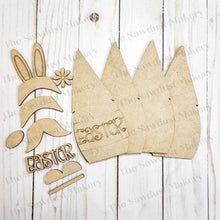 Load image into Gallery viewer, Easter Bunny Mini Gnome Shelf Sitter SVG File | Laser SVG Cut File | Glowforge | Gnome SVG Laser Cut File | Gnome Shelf Sitter svg | Easter
