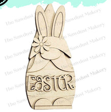 Load image into Gallery viewer, Easter Bunny Mini Gnome Shelf Sitter SVG File | Laser SVG Cut File | Glowforge | Gnome SVG Laser Cut File | Gnome Shelf Sitter svg | Easter
