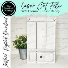 Load image into Gallery viewer, Interchangeable Truck Insert Pallet Sign Stand SVG | Truck Display Sign SVG | Laser Cut SVG | Home Decor Mantle svg file
