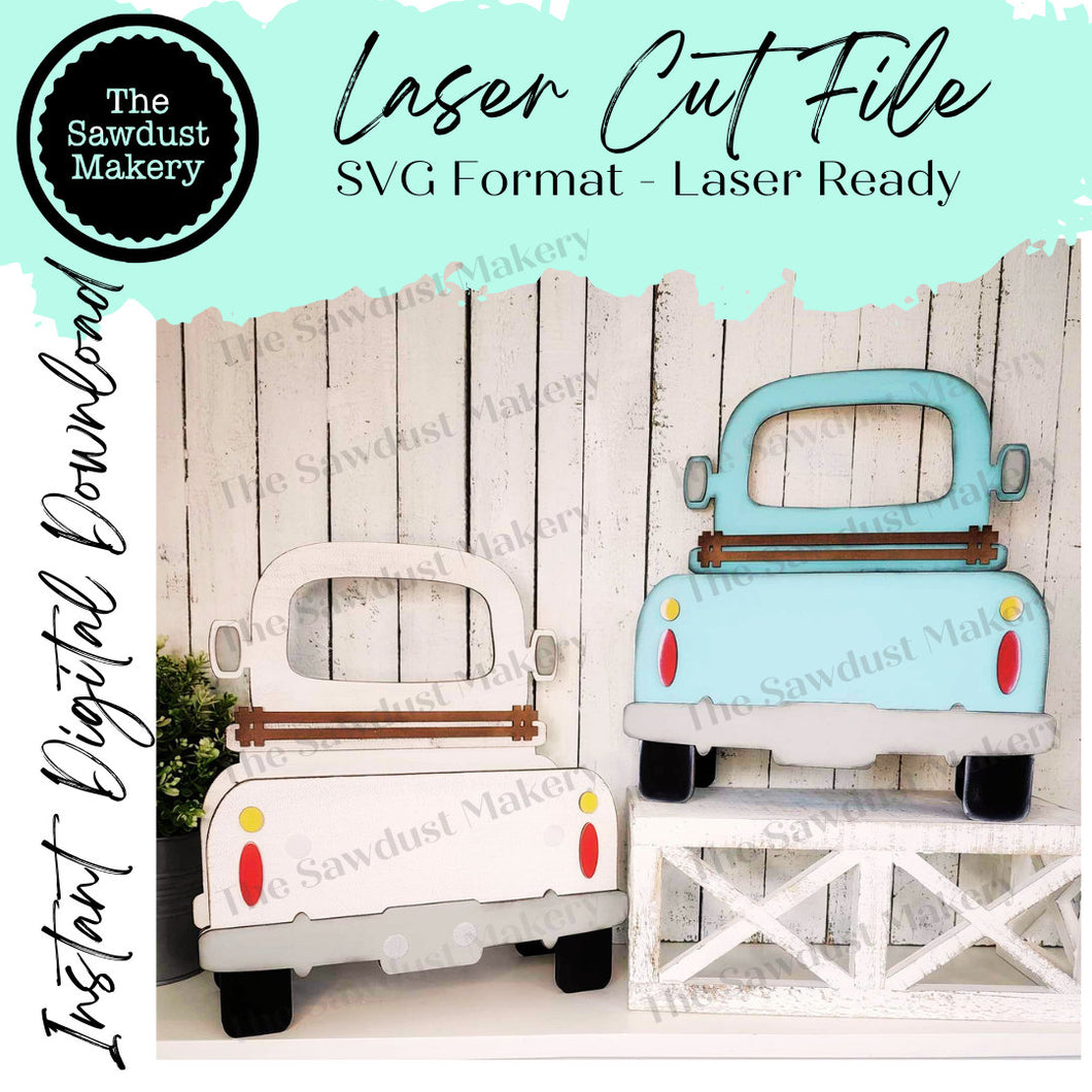 Farmhouse Truck Box SVG | Interchangeable Farmhouse Truck Starter | 12