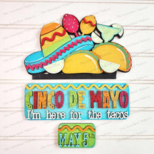 Load image into Gallery viewer, Add-on for Interchangeable Farmhouse Truck SVG | 12&quot; and 24&quot; Truck SVG | Cinco de Mayo Truck | Celebrate | Taco Truck Interchangeable SVG
