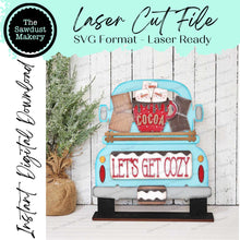 Load image into Gallery viewer, Add-on for Interchangeable Farmhouse Truck SVG | 12&quot; and 24&quot; Truck SVG | Marshmallow Snowman Truck | Smores Bar Truck | Interchangeable SVG
