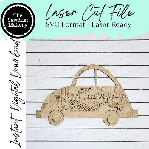 Add-on for Interchangeable Car Svg | Interchangeable Car SVG | Thanksgiving Interchangeable car | Happy Thanksgiving Interchangeable SVG