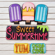 Load image into Gallery viewer, Add-on for Interchangeable Farmhouse Truck SVG | 12&quot; and 24&quot; Truck SVG | Sweet Summertime Truck | Summer | Popsicle Truck Interchangeable
