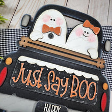 Load image into Gallery viewer, Add-on for Interchangeable Farmhouse Truck SVG | 12&quot; and 24&quot; Truck SVG | Just Say Boo Truck | Halloween | Truck Interchangeable SVG
