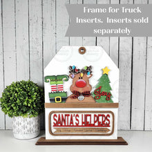 Load image into Gallery viewer, Interchangeable Tag Table Top Insert Sign SVG | Interchangeable Sign Laser Cut File | Interchangeable Truck Insert Base | Farmhouse Decor
