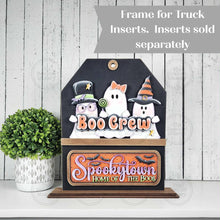 Load image into Gallery viewer, Interchangeable Tag Table Top Insert Sign SVG | Interchangeable Sign Laser Cut File | Interchangeable Truck Insert Base | Farmhouse Decor
