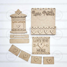 Load image into Gallery viewer, Be Mine Valentine Decor Set SVG File | Laser Cut File | Glowforge | Valentine SVG File | Love | Tiered Tray Decor svg

