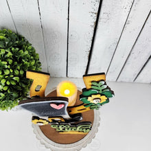 Load image into Gallery viewer, Add-on File for Decorative Interchangeable Pedestal Stand | St. Patrick's Scene | Laser Cut File | Seasonal Interchangeable | Pedestal SVG
