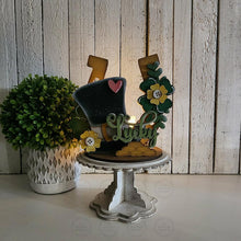 Load image into Gallery viewer, Add-on File for Decorative Interchangeable Pedestal Stand | St. Patrick's Scene | Laser Cut File | Seasonal Interchangeable | Pedestal SVG
