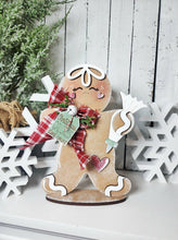 Load image into Gallery viewer, Gingerbread Baking Shelf Sitter SVG File | Laser Cut File | Gingerbread Christmas SVG | Gingerbread Laser Svg
