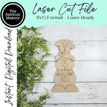 Load image into Gallery viewer, Standing Mr. St. Patrick Leprechaun SVG File | Lucky | Laser Cut File | St. Patrick's Day SVG File | SVG | Lucky | Leprechaun Shelf Sitter
