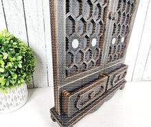 Load image into Gallery viewer, Cottage Cabinet Interchangeable Base SVG | Home Decor SVG | Laser Cut File | Interchangeable SVG | Interchangeable Shelf Sitter | Prim Decor
