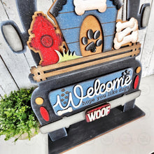 Load image into Gallery viewer, Add-on for Interchangeable Farmhouse Truck SVG | 12" and 24" Truck SVG | Welcome Dog Truck | Dog Truck Interchangeable SVG
