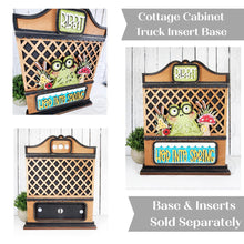 Load image into Gallery viewer, Cottage Cabinet Interchangeable 12"Truck Frame Shelf Sitter Base SVG | Home Decor SVG | Laser Cut File | Interchangeable Shelf Sitter SVG
