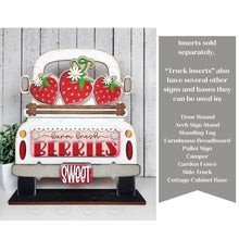 Load image into Gallery viewer, Add-on for Interchangeable Farmhouse Truck SVG | 12" and 24" Truck SVG | Fresh Berries Truck | Summer | Strawberry Truck Interchangeable SVG
