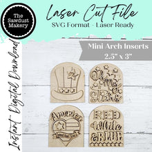 Load image into Gallery viewer, Strawberry Mini Arch Sign Set SVG Sign Bundle | Seasonal Interchangeable Mini Sign Bundle | SVG Laser Cut File | Boho Signs
