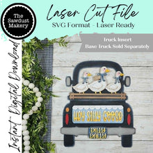 Load image into Gallery viewer, Add-on for Interchangeable Farmhouse Truck SVG | 12" and 24" Truck SVG | Hey Silly Goose Truck | Goose Truck Interchangeable svg
