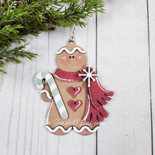Load image into Gallery viewer, Victorian Gingerbread Ornament Bundle SVG | Laser Cut File (Digital Download)

