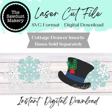 Load image into Gallery viewer, Boo Crew Drawer Insert SVG , Laser Cut File, Seasonal Decor Seasonal Insert, Interchangeable Decor (Digital Download)
