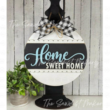 Load image into Gallery viewer, Interchangeable Round Door Hanger Starter Bundle | Laser Cut File (Digital Download)
