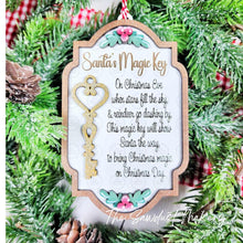 Load image into Gallery viewer, Santa Christmas Ornament Bundle SVG File | VIP Club File October 2025 | Laser Cut File | Ornament SVG | Christmas svg
