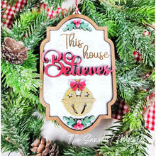 Load image into Gallery viewer, Santa Christmas Ornament Bundle SVG File | VIP Club File October 2025 | Laser Cut File | Ornament SVG | Christmas svg
