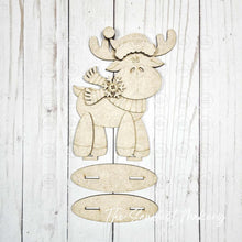 Load image into Gallery viewer, Christmas Standing Moose Light Up Shelf Sitter Christmas SVG File | Laser Cut File | Christmas Moose SVG | Christmas SVG (Digital Download)
