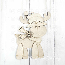 Load image into Gallery viewer, Moose Christmas Ornament Bundle SVG | Laser Cut File (Digital Download)
