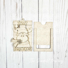 Load image into Gallery viewer, Moose Christmas Ornament Bundle SVG | Laser Cut File (Digital Download)
