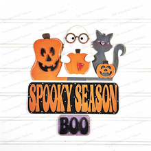 Load image into Gallery viewer, Add-on for Interchangeable Farmhouse Truck SVG | 12&quot; and 24&quot; Truck SVG | Spooky Season Truck | Halloween | Truck Interchangeable SVG
