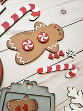 Load image into Gallery viewer, Fresh Baked Gingerbread SVG File | Laser Cut File | Glowforge | Gingerbread Cookie | Christmas | Candy Cane | Gingerbread Laser Cut File
