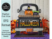 Load image into Gallery viewer, Add-on for Interchangeable Farmhouse Truck SVG | 12&quot; and 24&quot; Truck SVG | Halloween Pumpkin Truck | Halloween | Truck Interchangeable SVG

