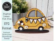 Load image into Gallery viewer, Add-on for Interchangeable Car Svg | Interchangeable Car SVG | Bee Kind Interchangeable car | Bee Bug | Bee Spring Interchangeable SVG

