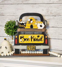 Load image into Gallery viewer, Add-on for Interchangeable Farmhouse Truck SVG | 12&quot; and 24&quot; Truck SVG | Bee Truck | Bee King | Bee Interchangeable SVG
