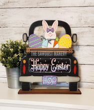 Load image into Gallery viewer, Add-on for Interchangeable Farmhouse Truck SVG | 12&quot; and 24&quot; Truck SVG | Easter Bunny Truck | Hop | Easter Interchangeable SVG
