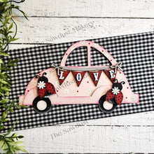 Load image into Gallery viewer, Add-on for Interchangeable Car Svg | Interchangeable Car SVG | Ladybug Interchangeable car | Daisies | Summer Ladybug Interchangeable SVG
