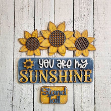 Load image into Gallery viewer, Add-on for Interchangeable Farmhouse Truck SVG | 12&quot; and 24&quot; Truck SVG | Sunflower Truck | Sunshine| Fall | Sunflower Interchangeable SVG

