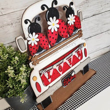 Load image into Gallery viewer, Add-on for Interchangeable Farmhouse Truck SVG | 12&quot; and 24&quot; Truck SVG | Ladybug Truck | Daisies | Ladybug Summer Truck Interchangeable SVG
