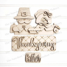 Load image into Gallery viewer, Add-on for Interchangeable Farmhouse Truck SVG | 12&quot; and 24&quot; Truck SVG | Pilgrim Thanksgiving Truck | Turkey | Truck Interchangeable SVG
