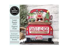 Load image into Gallery viewer, Add-on for Interchangeable Farmhouse Truck SVG | 12&quot; and 24&quot; Truck SVG | Santa&#39;s Helper Christmas Truck | Elf Reindeer Interchangeable SVG
