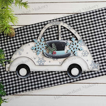 Load image into Gallery viewer, Add-on for Interchangeable Car Svg | Interchangeable Car SVG | Winter Snowman Interchangeable car | Winter Interchangeable SVG
