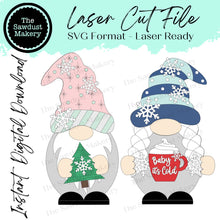 Load image into Gallery viewer, Add-on Interchangeable Gnome SVG File | Winter Hot Cocoa Add-on | Laser Cut File | Winter Gnome SVG File | SVG | Gnome | Gnome Shelf Sitter
